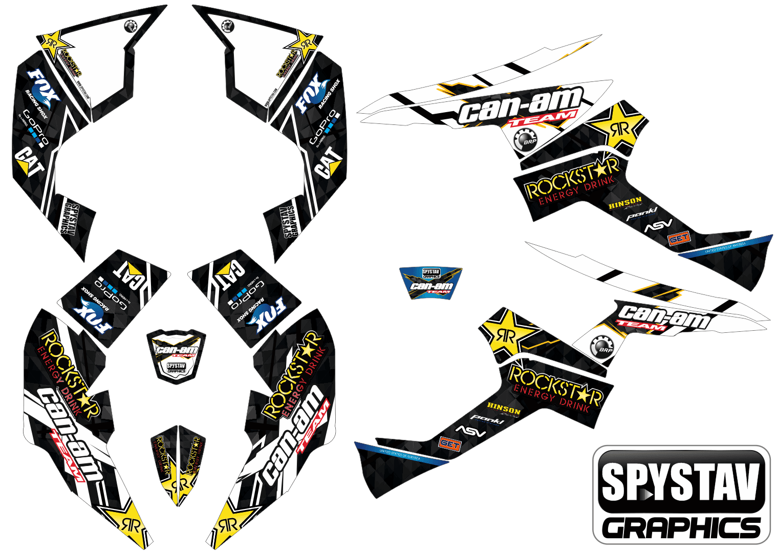 Дизайн №004 Primo Friend — Can-Am Renegade