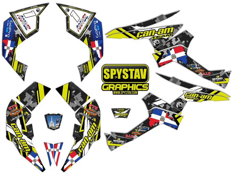 Дизайн №005 Angel — Can-Am Renegade 2018
