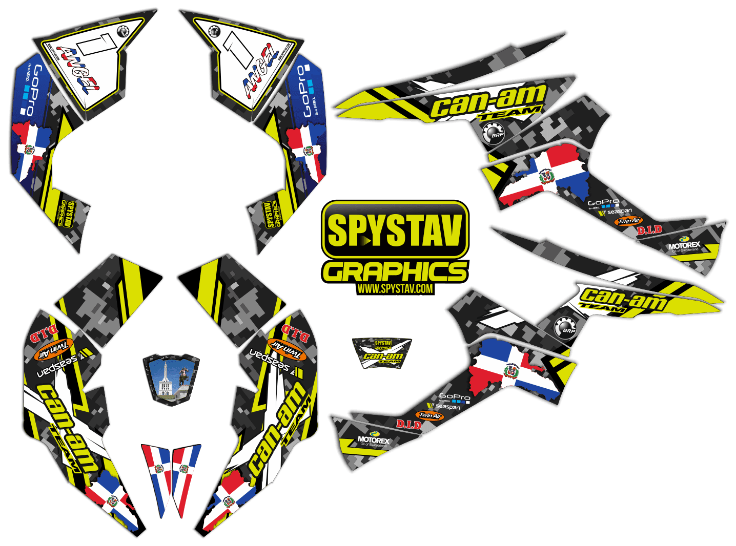 Дизайн №005 Angel — Can-Am Renegade 2018