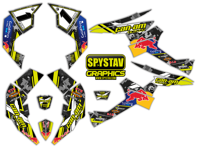 Дизайн №007 Primo — Can-Am Renegade 2018