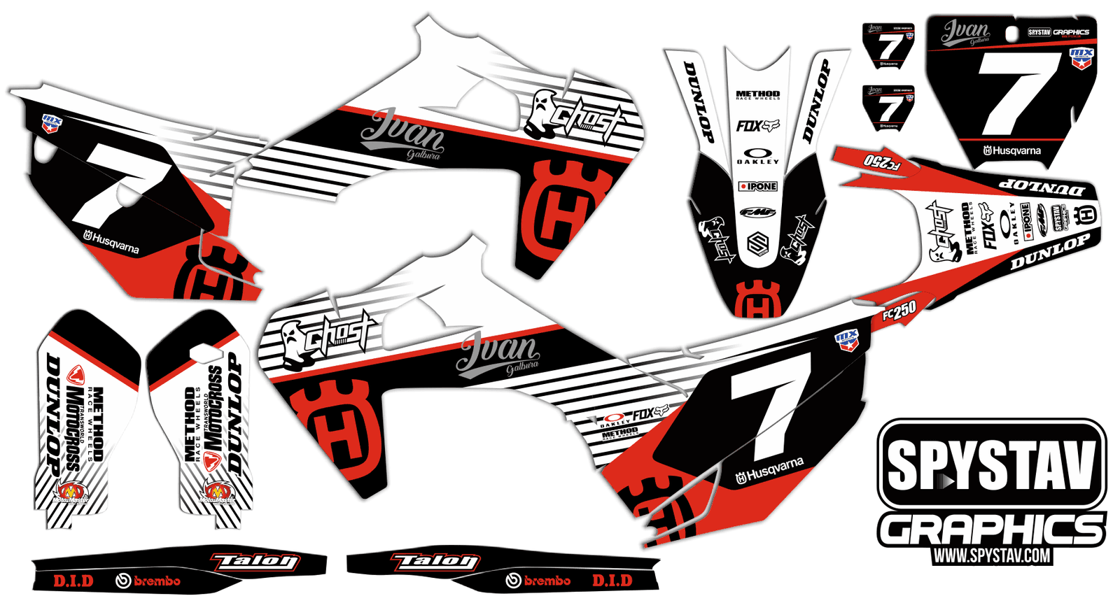 Дизайн №044 — Husqvarna FC250 2019