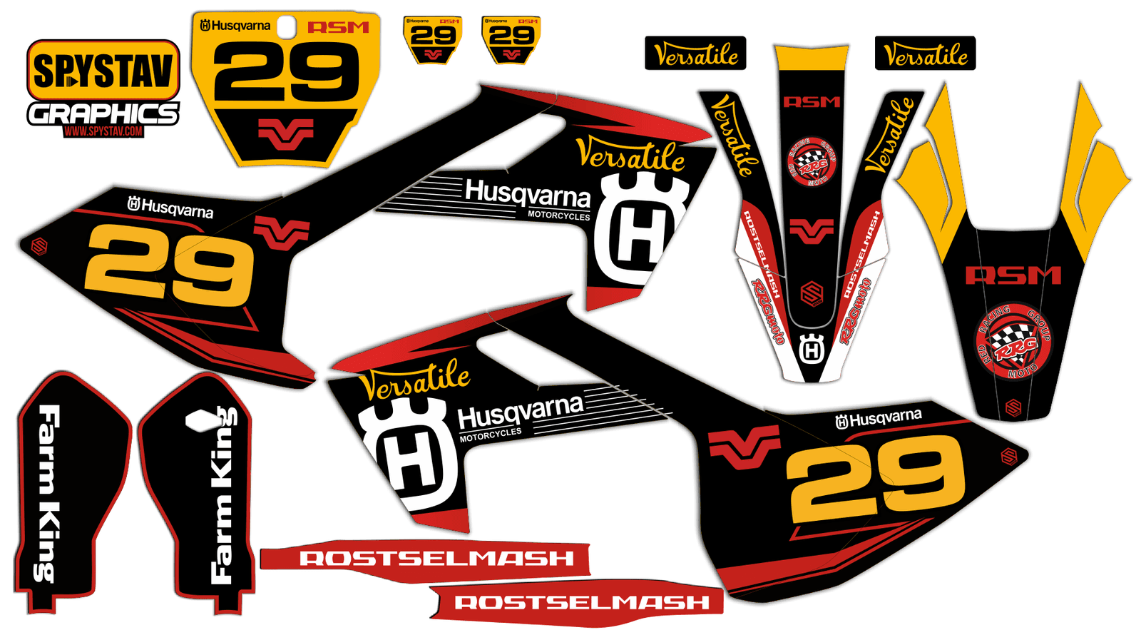 Дизайн №047 — Husqvarna FC350 2017