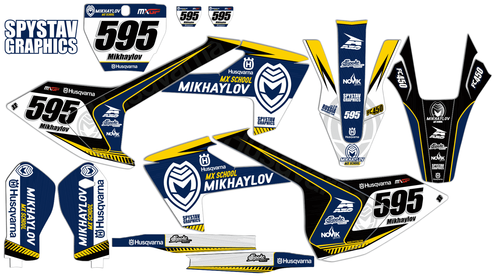Дизайн №048 — Husqvarna FC450 2017