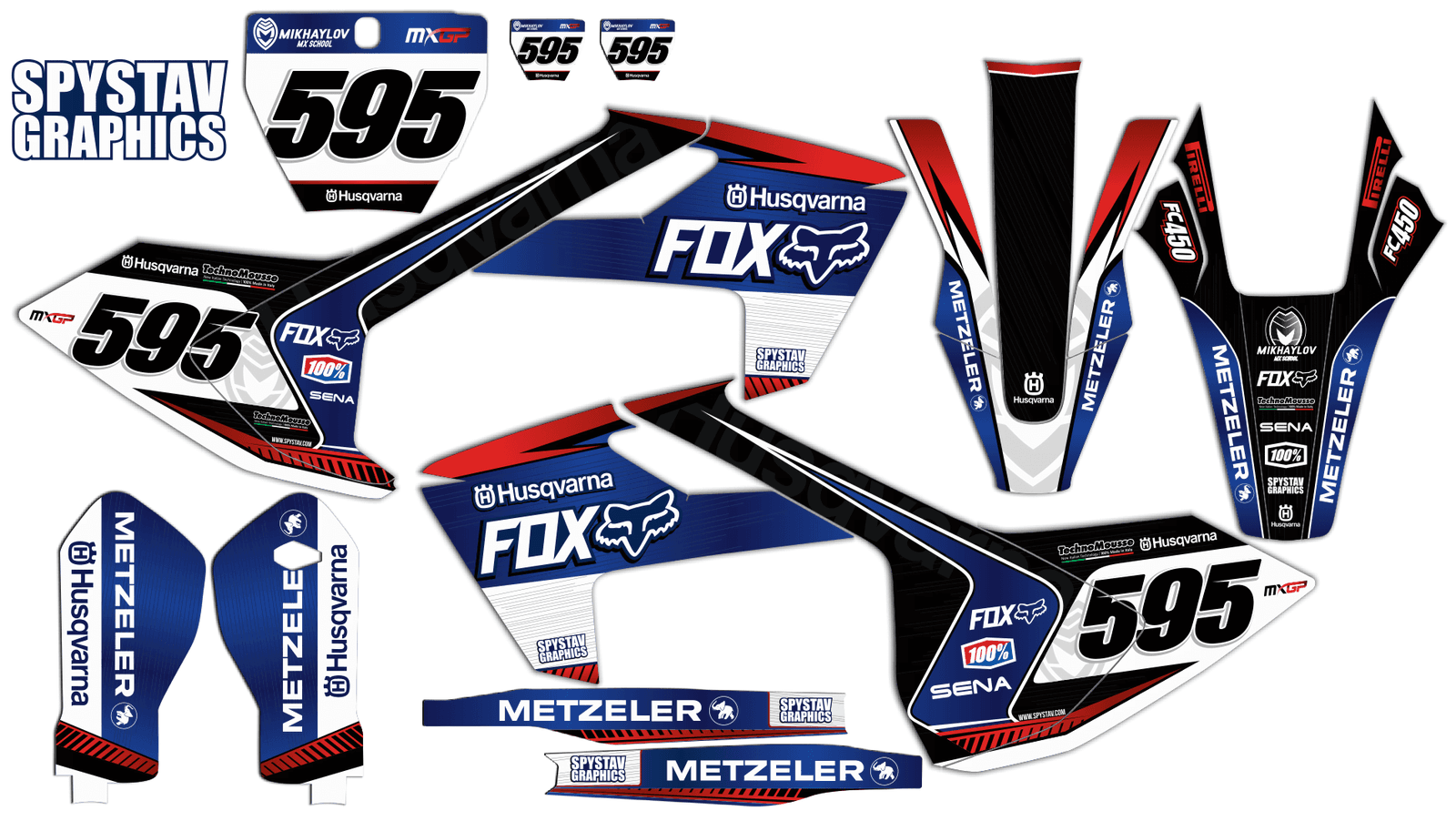 Дизайн №049 MXGP — Husqvarna FC450 2017
