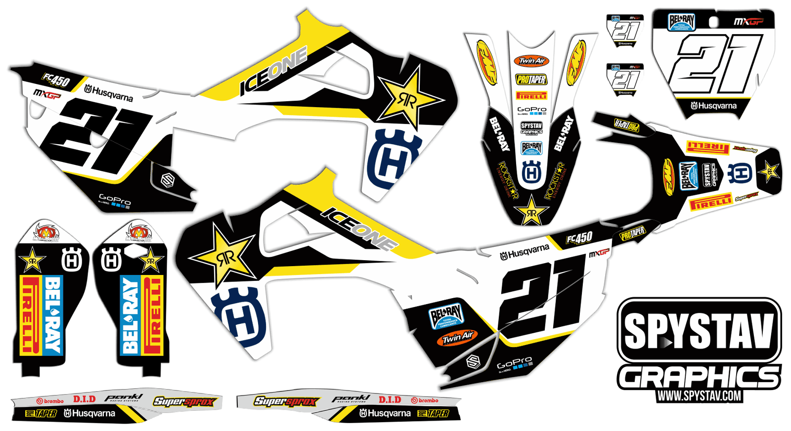 Дизайн №053 — Husqvarna FC450 2019