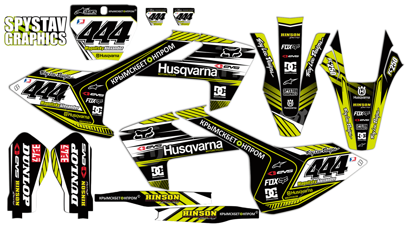 Дизайн №042 — Husqvarna FC250 2016