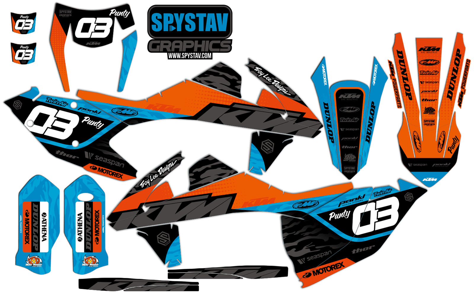 Дизайн №132 Primo — KTM EXC450 2017