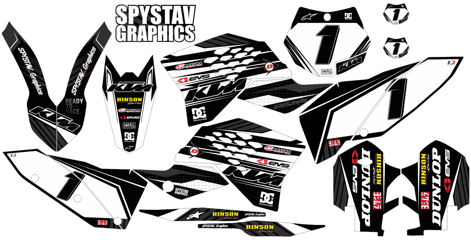 Дизайн №139 — KTM SX250 2007