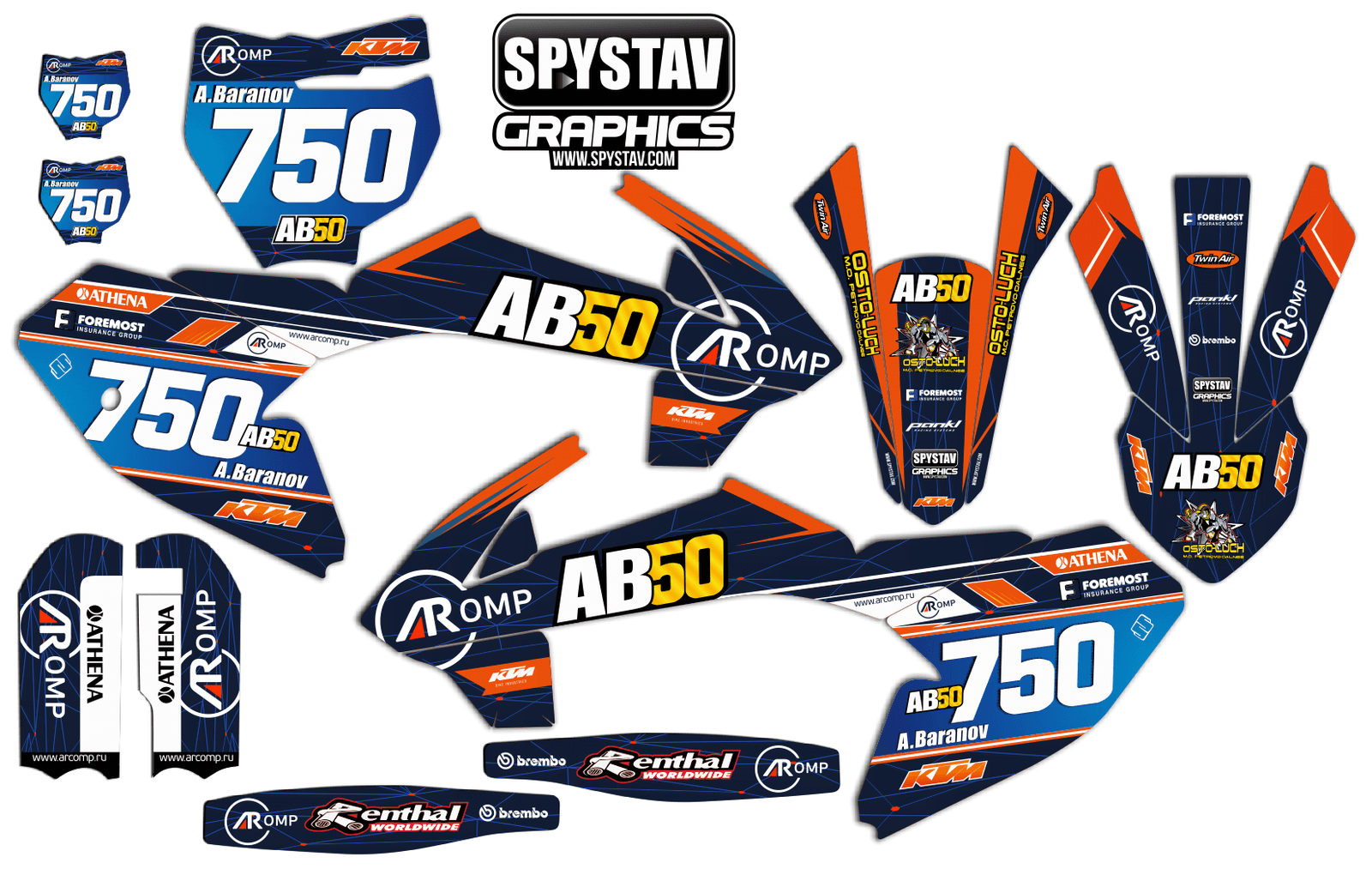 Дизайн №158 — KTM SX65 2017