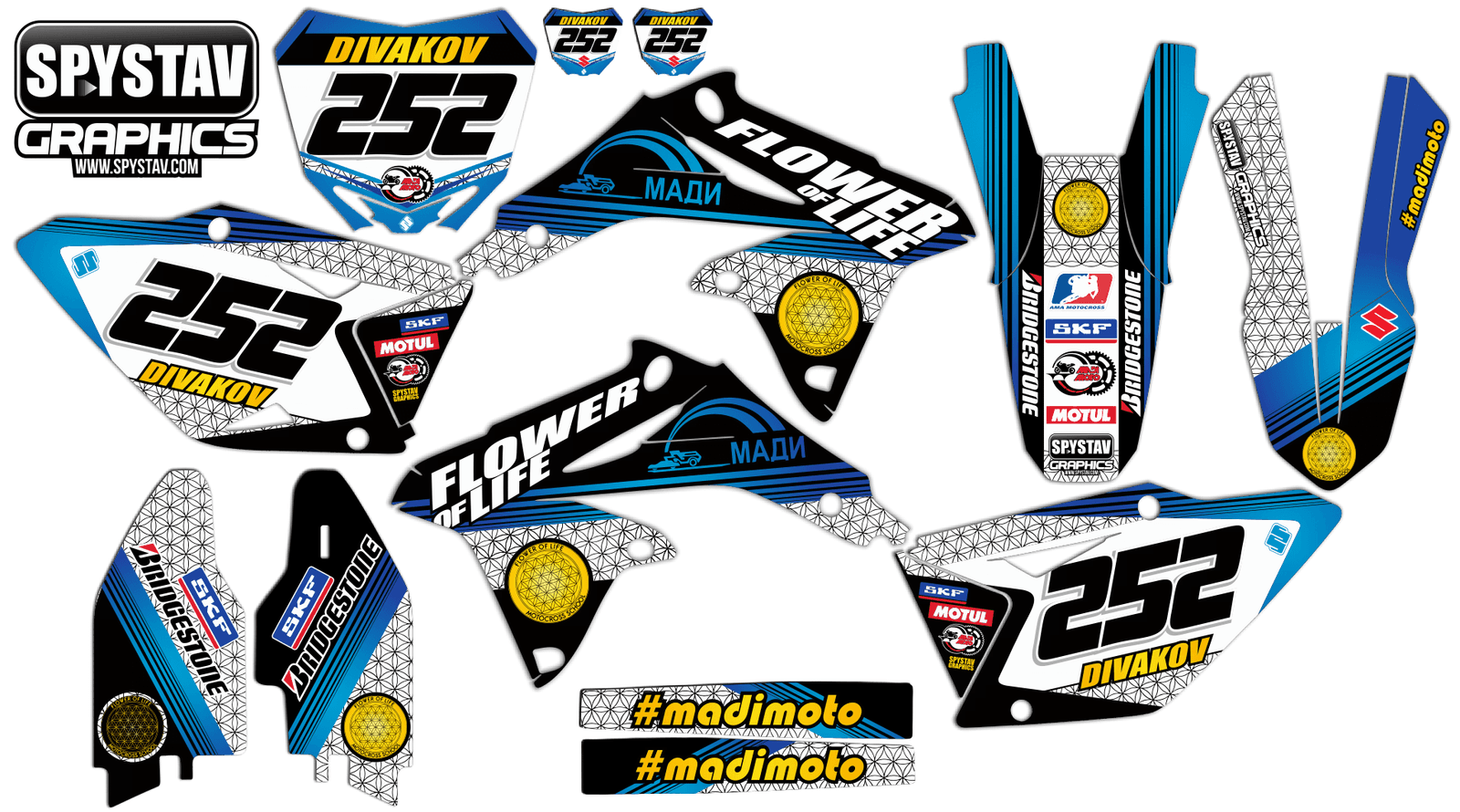 Дизайн №211 — Suzuki RMZ450 2017