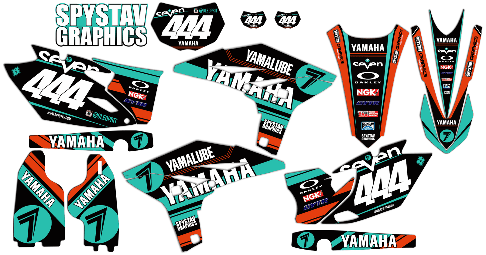 Дизайн №226 — Yamaha WRF450 2014