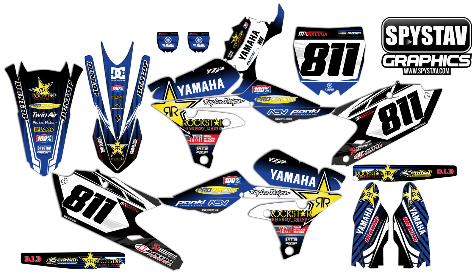 Дизайн №248 — Yamaha YZF250 2018