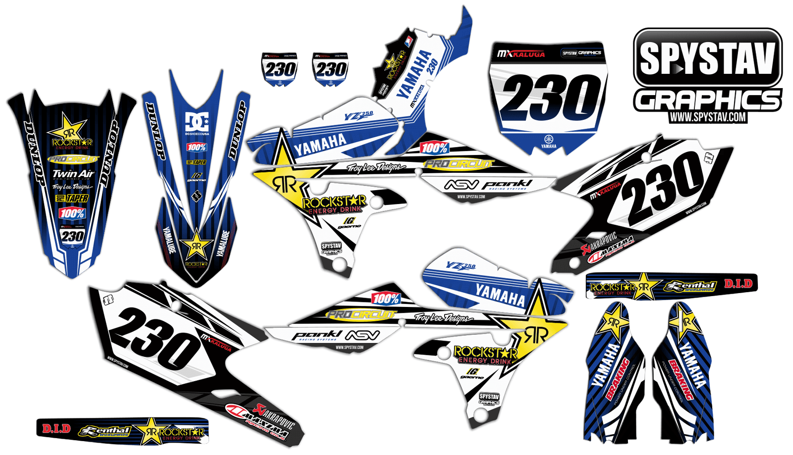 Дизайн №249 — Yamaha YZF250 2018