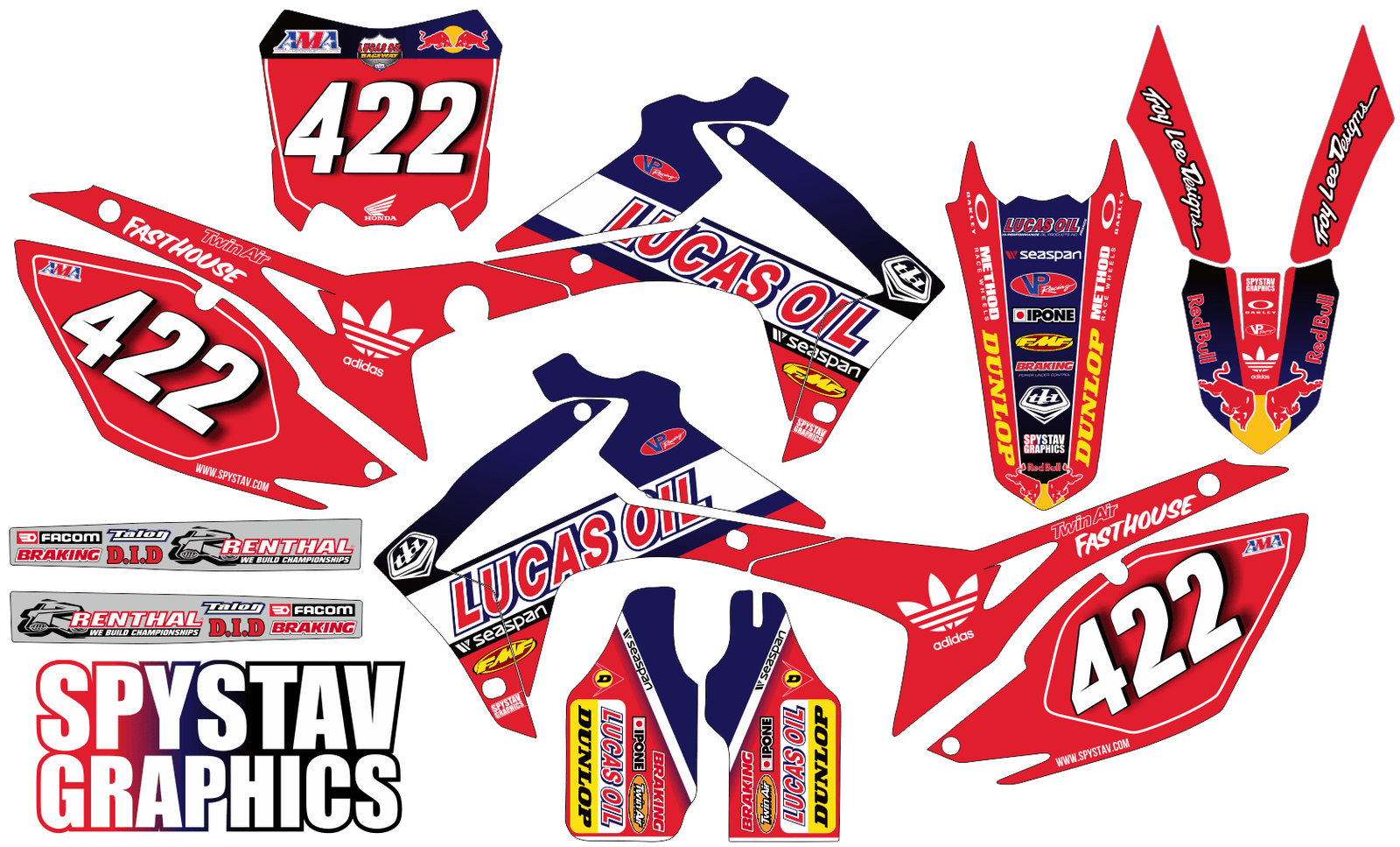 Дизайн №022 — Honda CRF250 2015