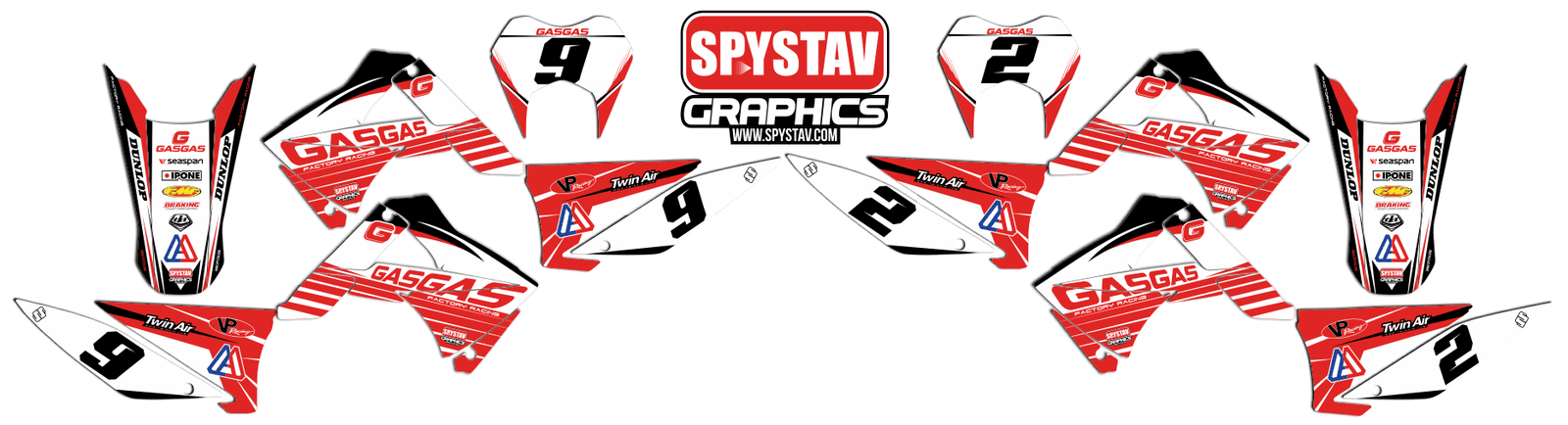 Дизайн №009 — GasGas EC250 2011
