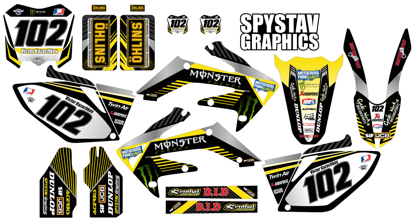 Дизайн №015 — Honda CRF250 2006