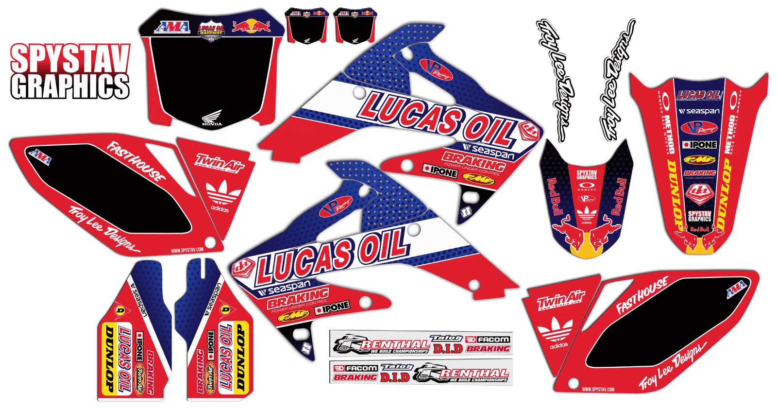Дизайн №016 — Honda CRF250 2009