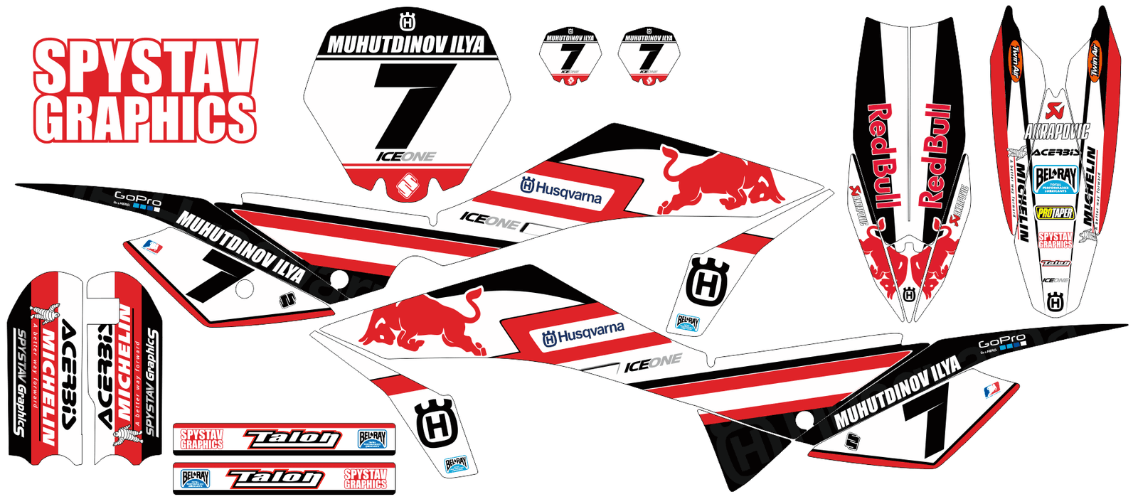 Дизайн №040 — Husqvarna CR65 2013