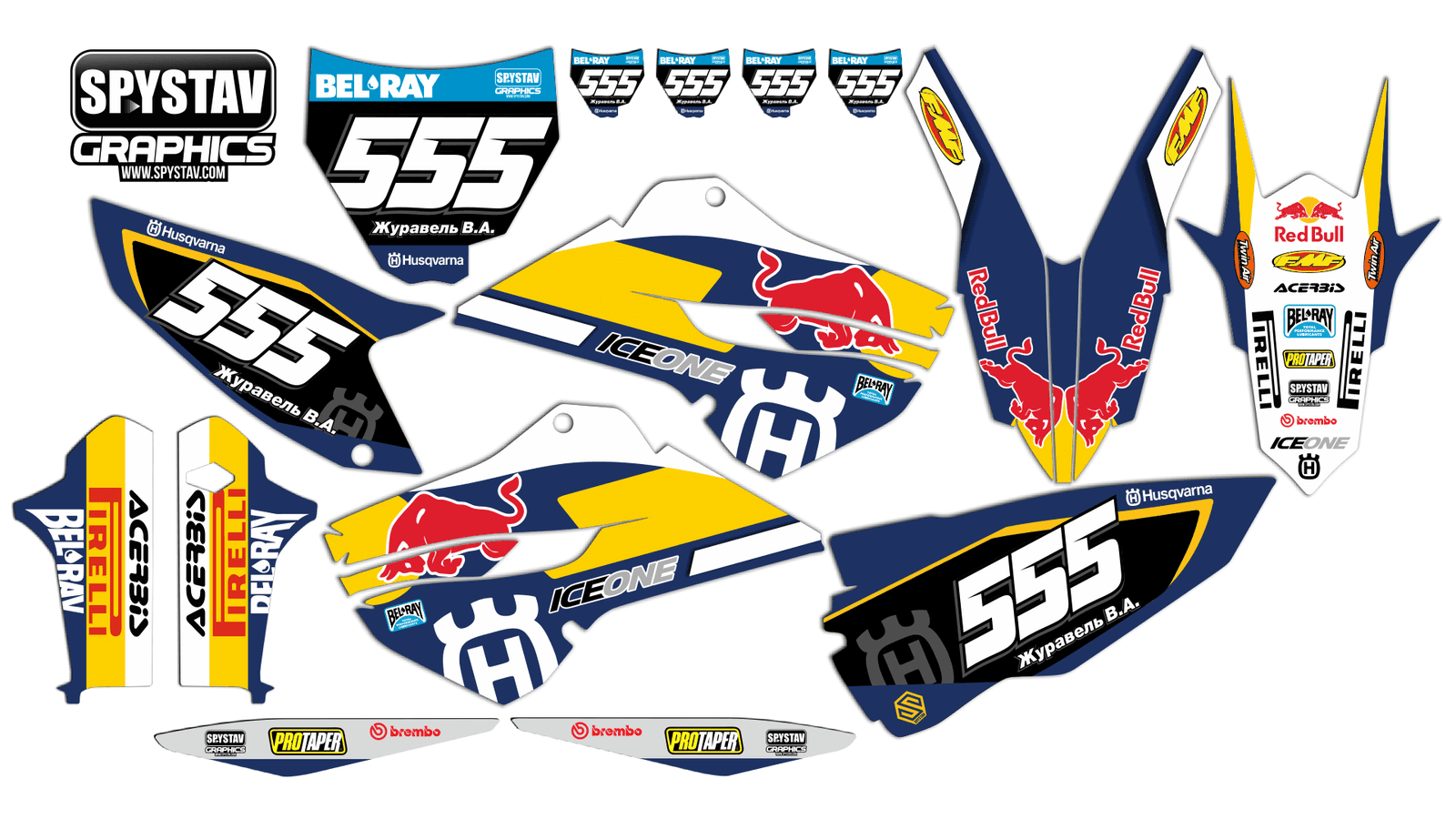 Дизайн №055 — Husqvarna TC125 2015