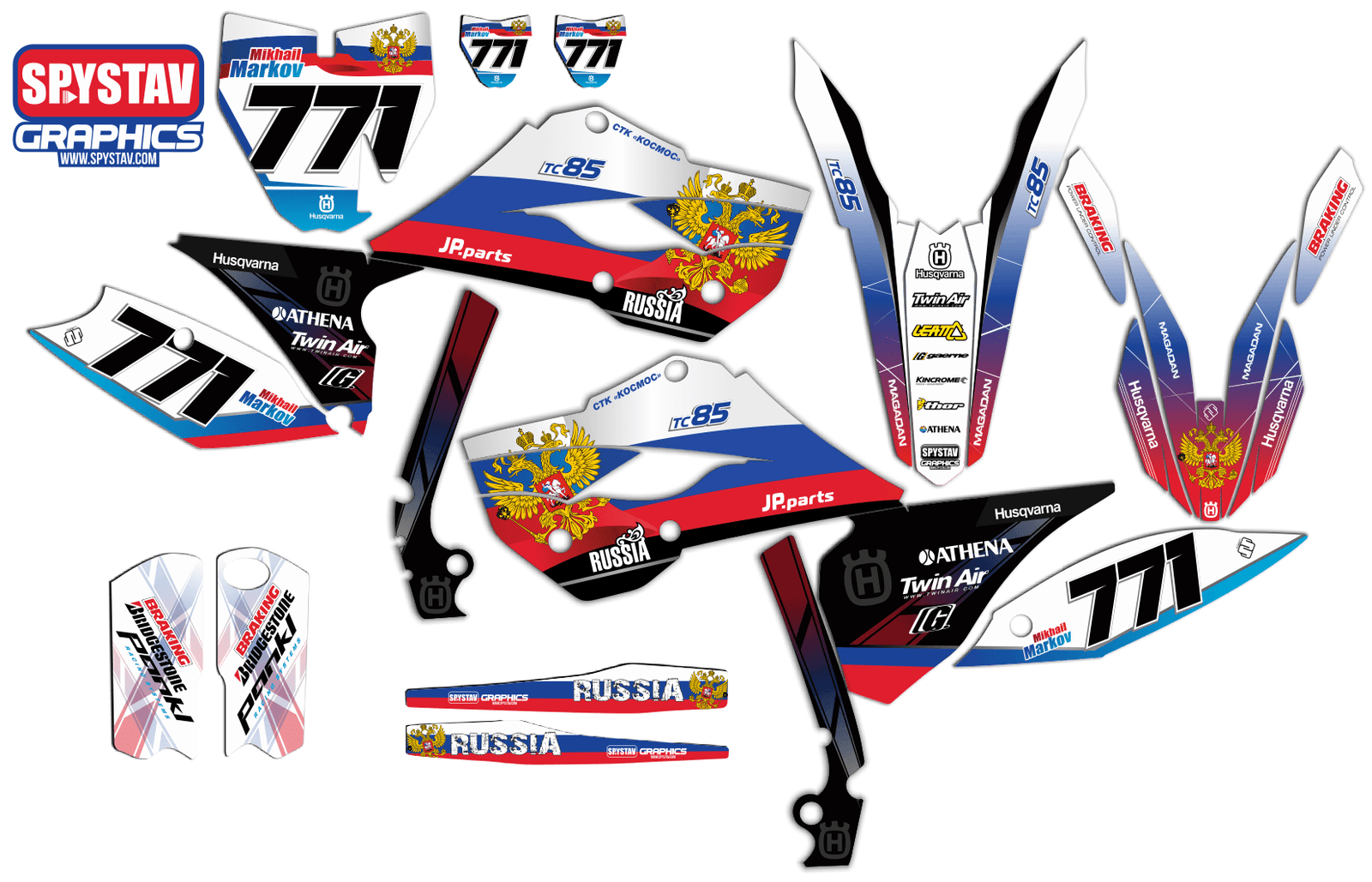 Дизайн №064 — Husqvarna TC85 2017
