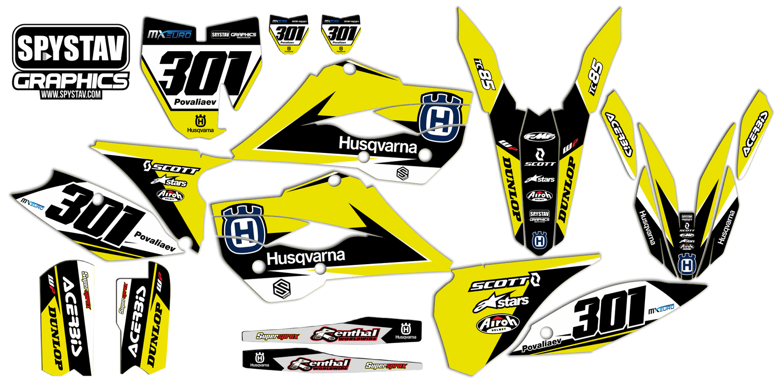 Дизайн №065 — Husqvarna TC85 2017