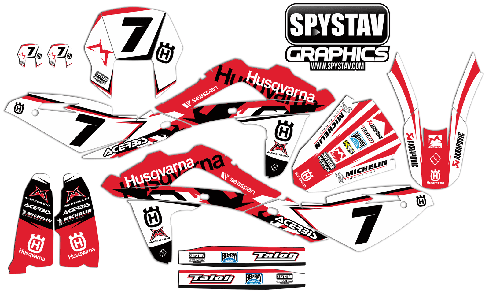 Дизайн №070 — Husqvarna TE510 2008