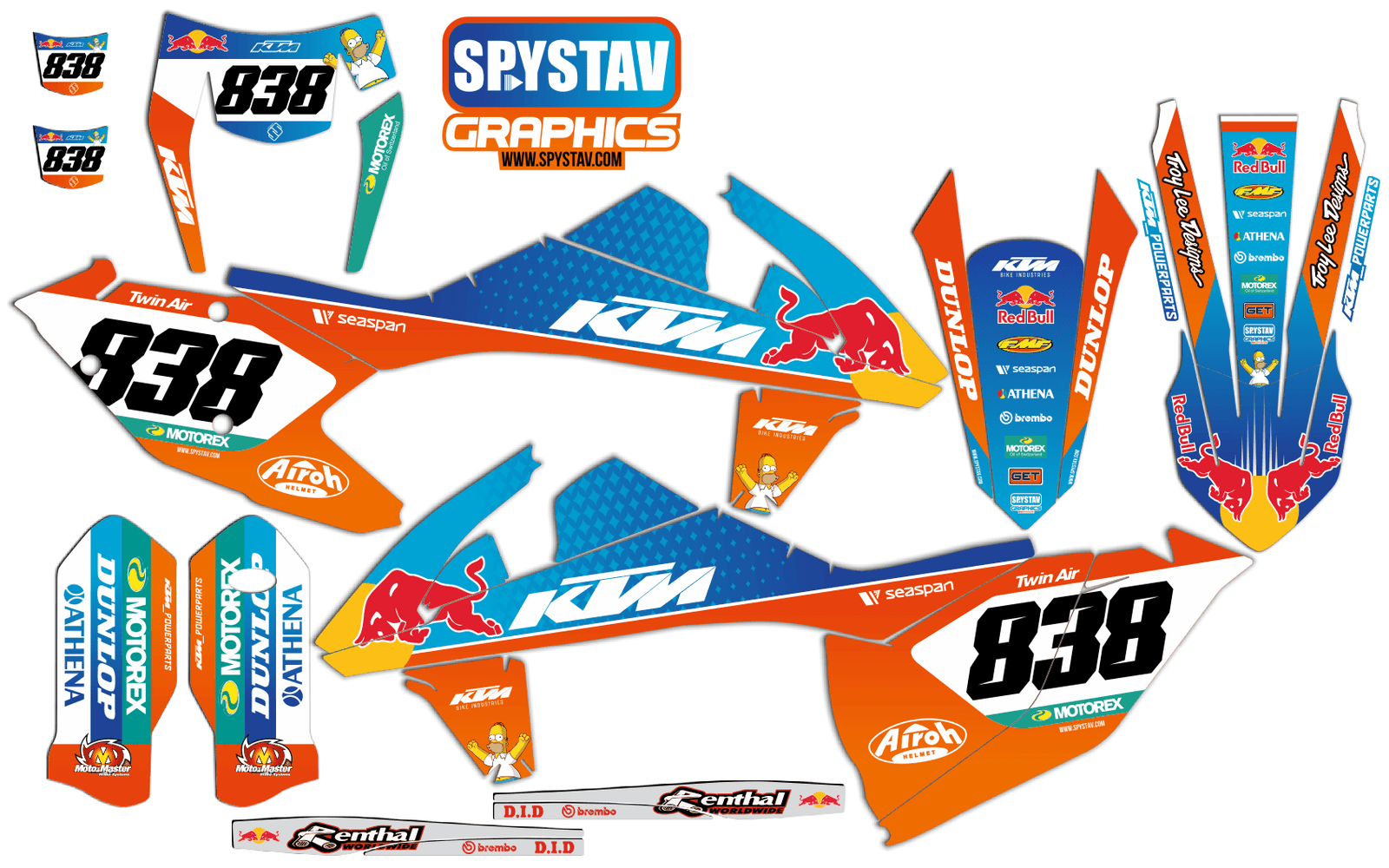Дизайн №120 — KTM EXC250 2017