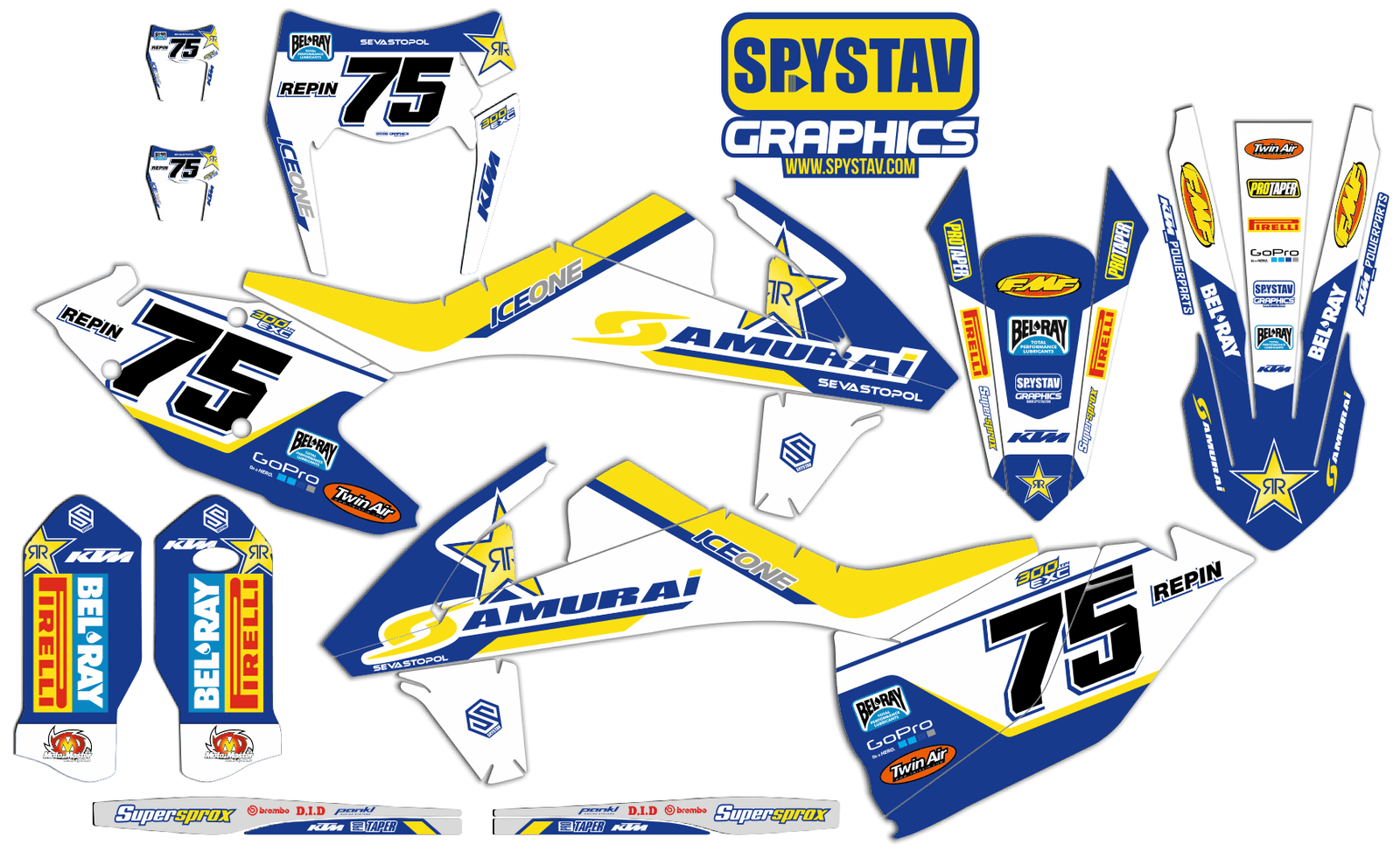 Дизайн №126 — KTM EXC300 2018