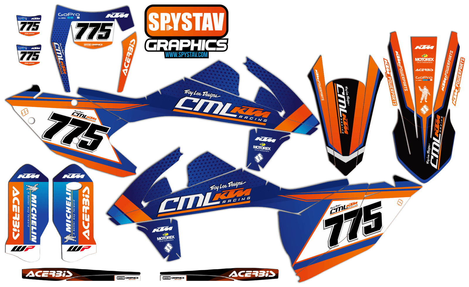 Дизайн №130 — KTM EXC350 2018