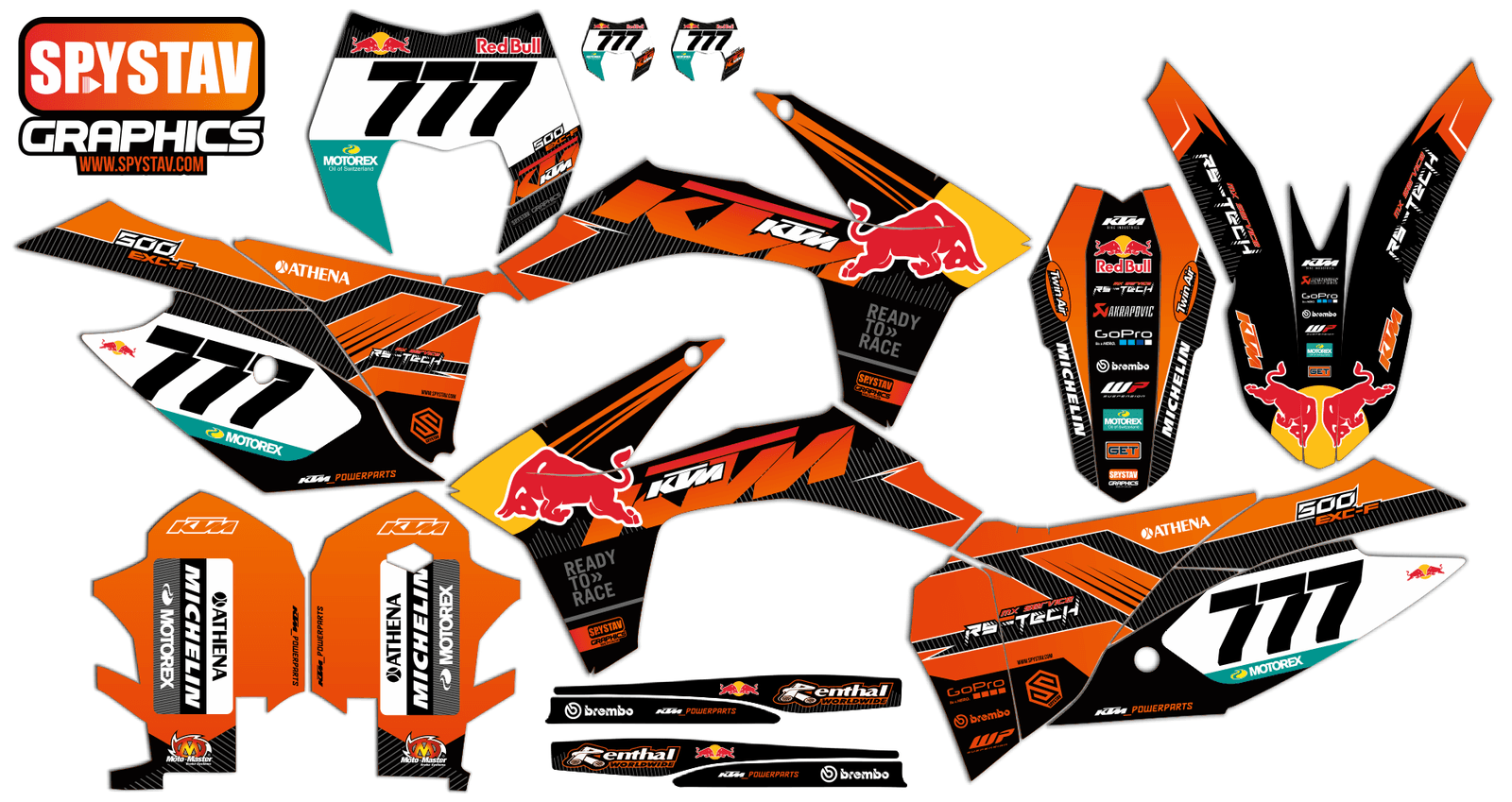 Дизайн №133 — KTM EXC500 2012