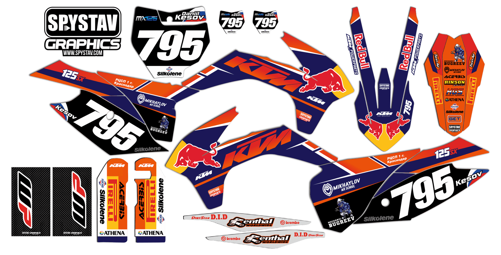 Дизайн №135 — KTM SX125 2013