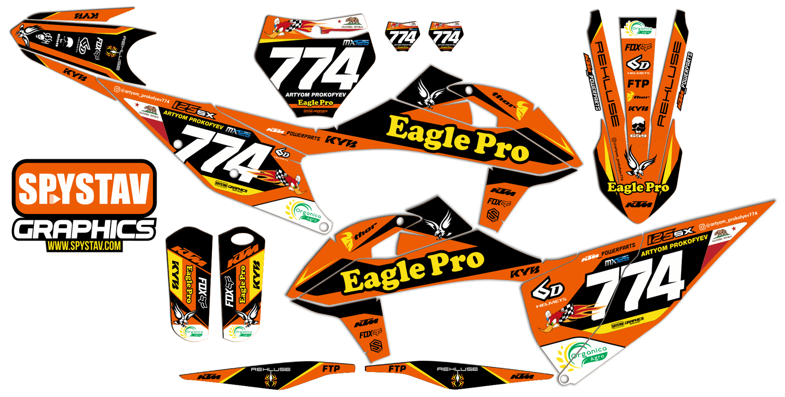 Дизайн №138 — KTM SX125 2019