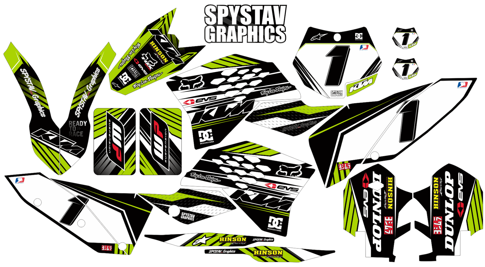 Дизайн №140 — KTM SX250 2007