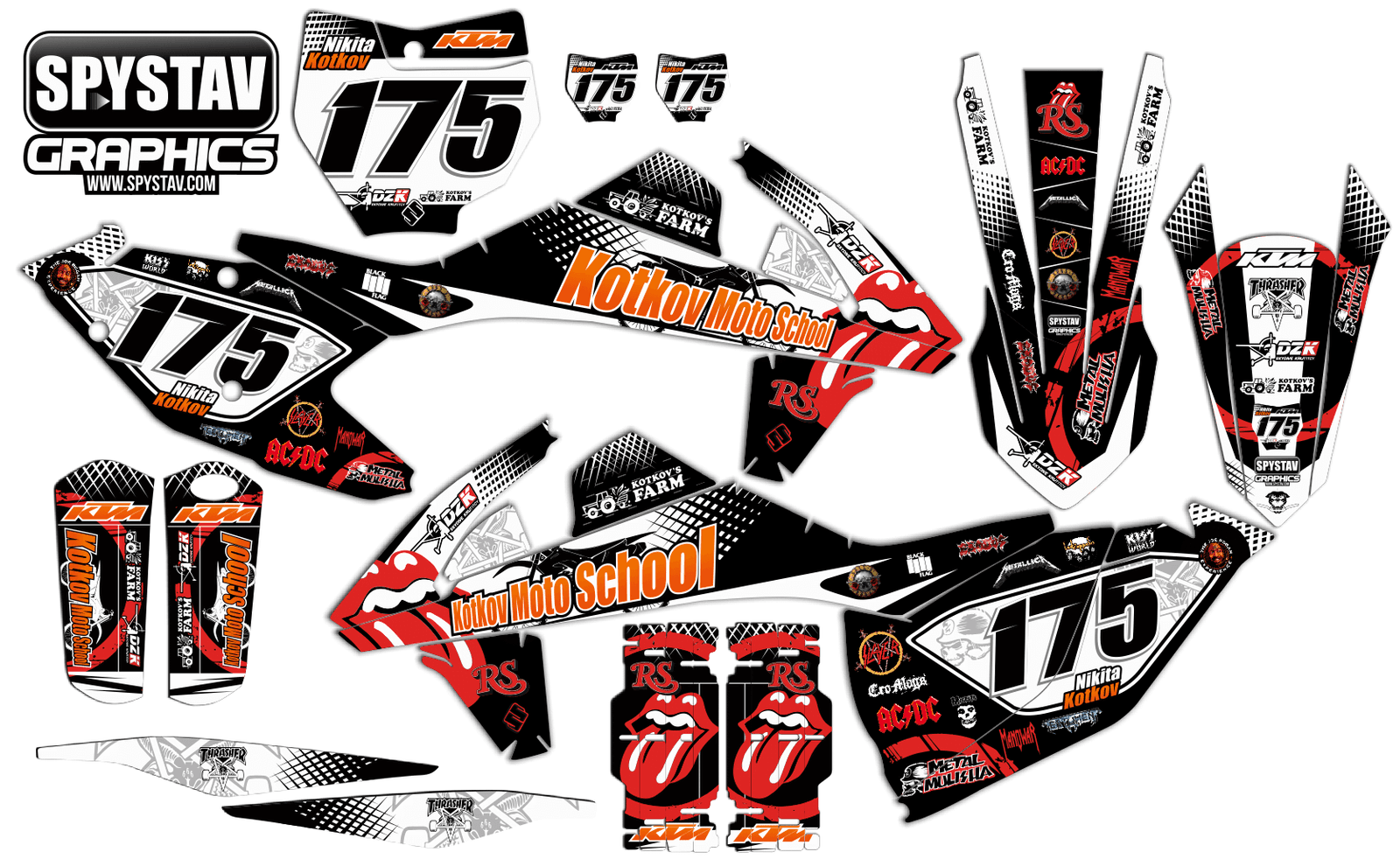 Дизайн №143 — KTM SX450F 2017