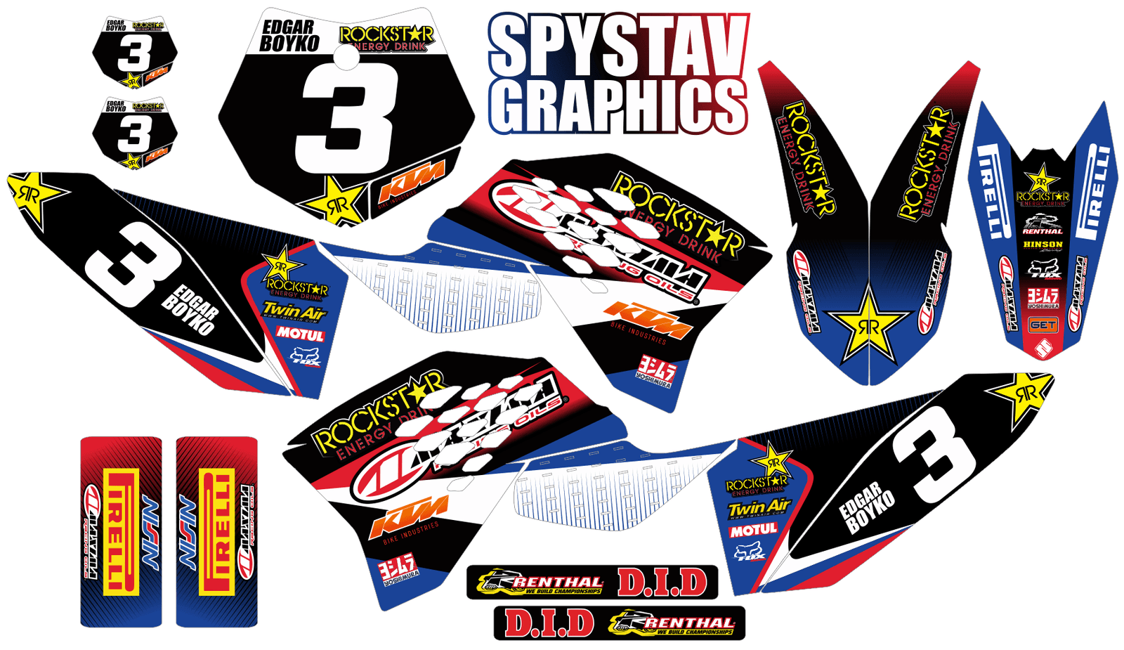Дизайн №144 — KTM SX50 2011
