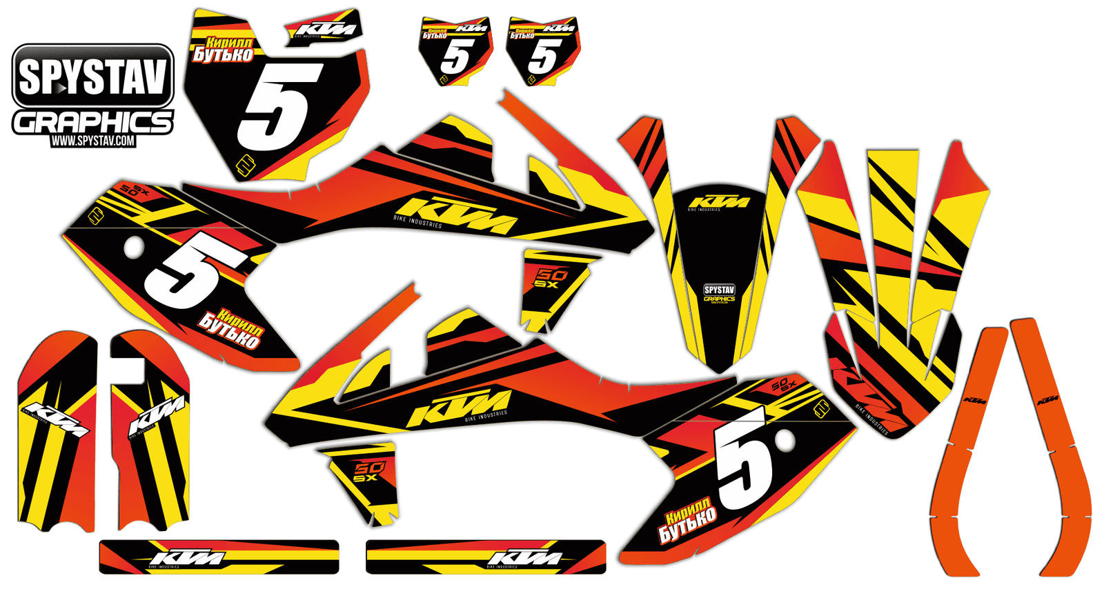 Дизайн №146 — KTM SX50 2017