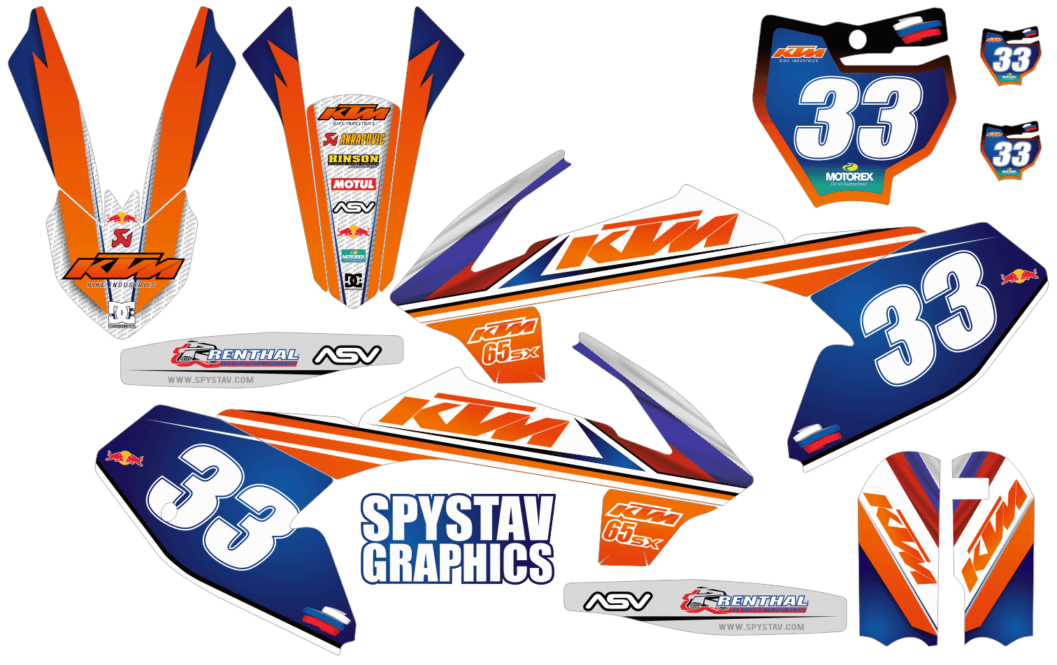 Дизайн №156 — KTM SX65 2016