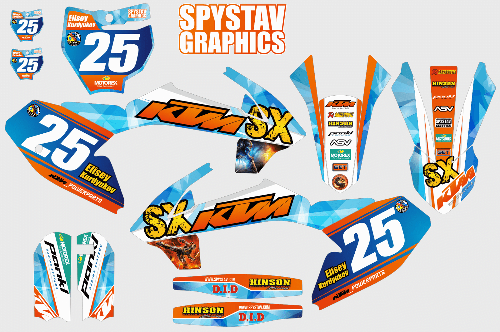 Дизайн №159 — KTM SX65 2017