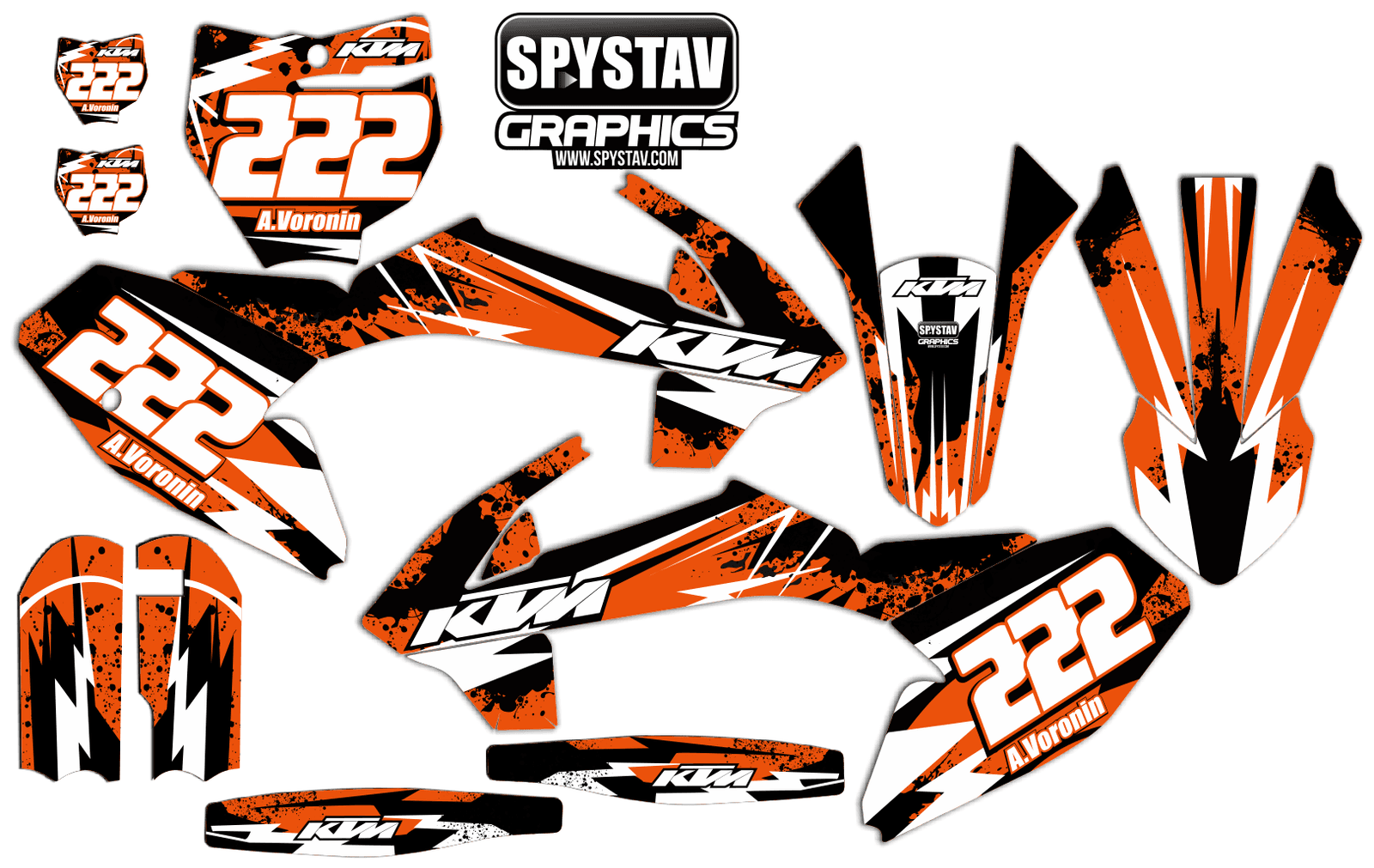 Дизайн №160 — KTM SX65 2018