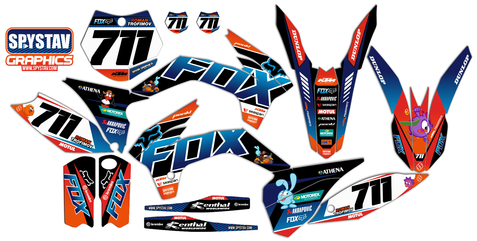 Дизайн №164 — KTM SX85 2017