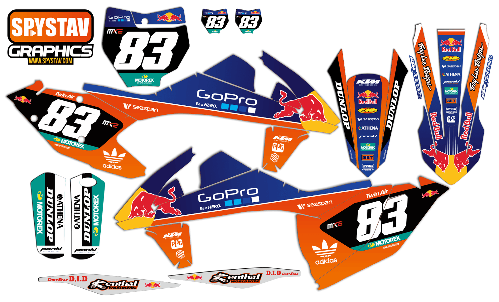 Дизайн №172 — KTM SXF250 2017