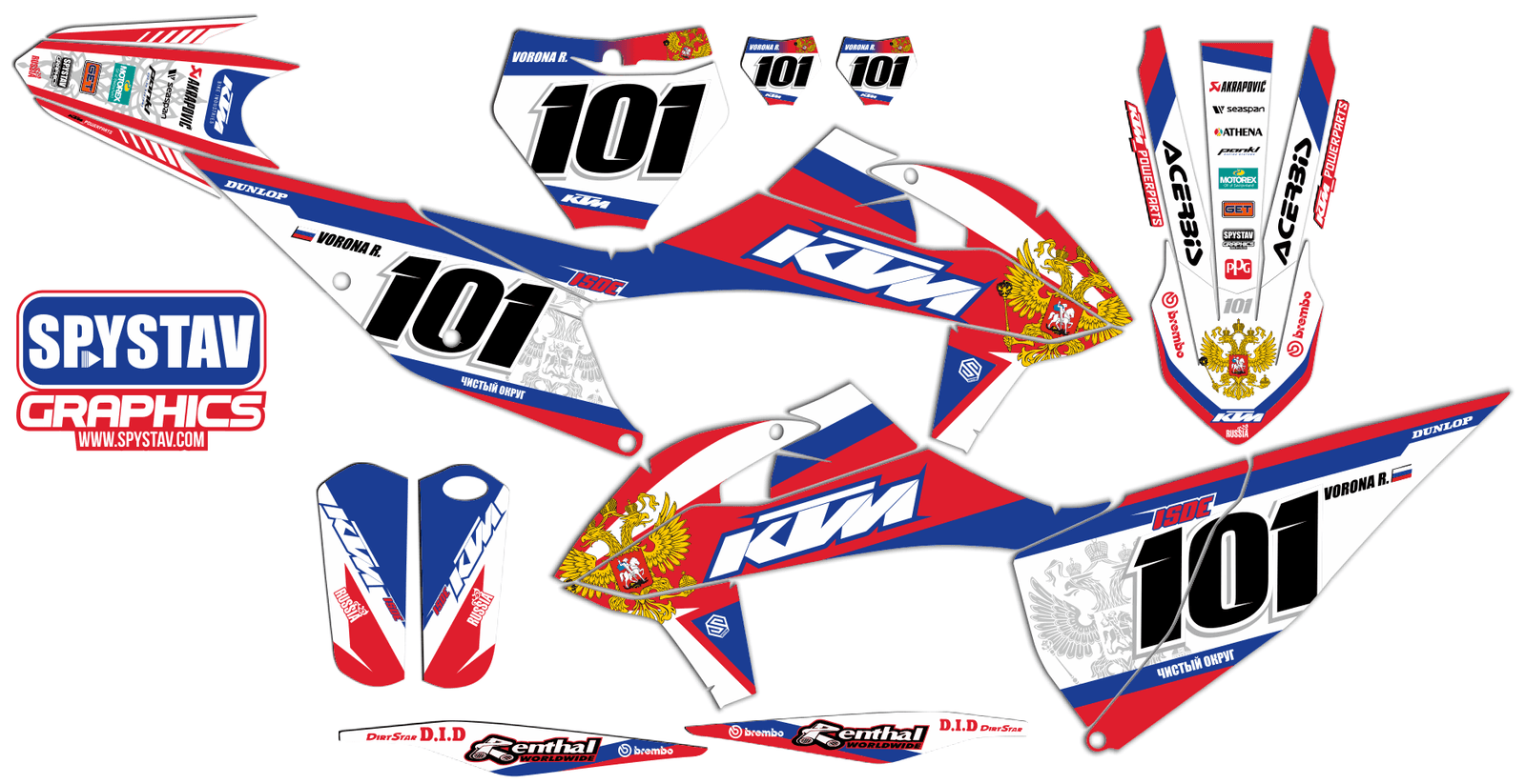 Дизайн №180 — KTM SXF350 2019