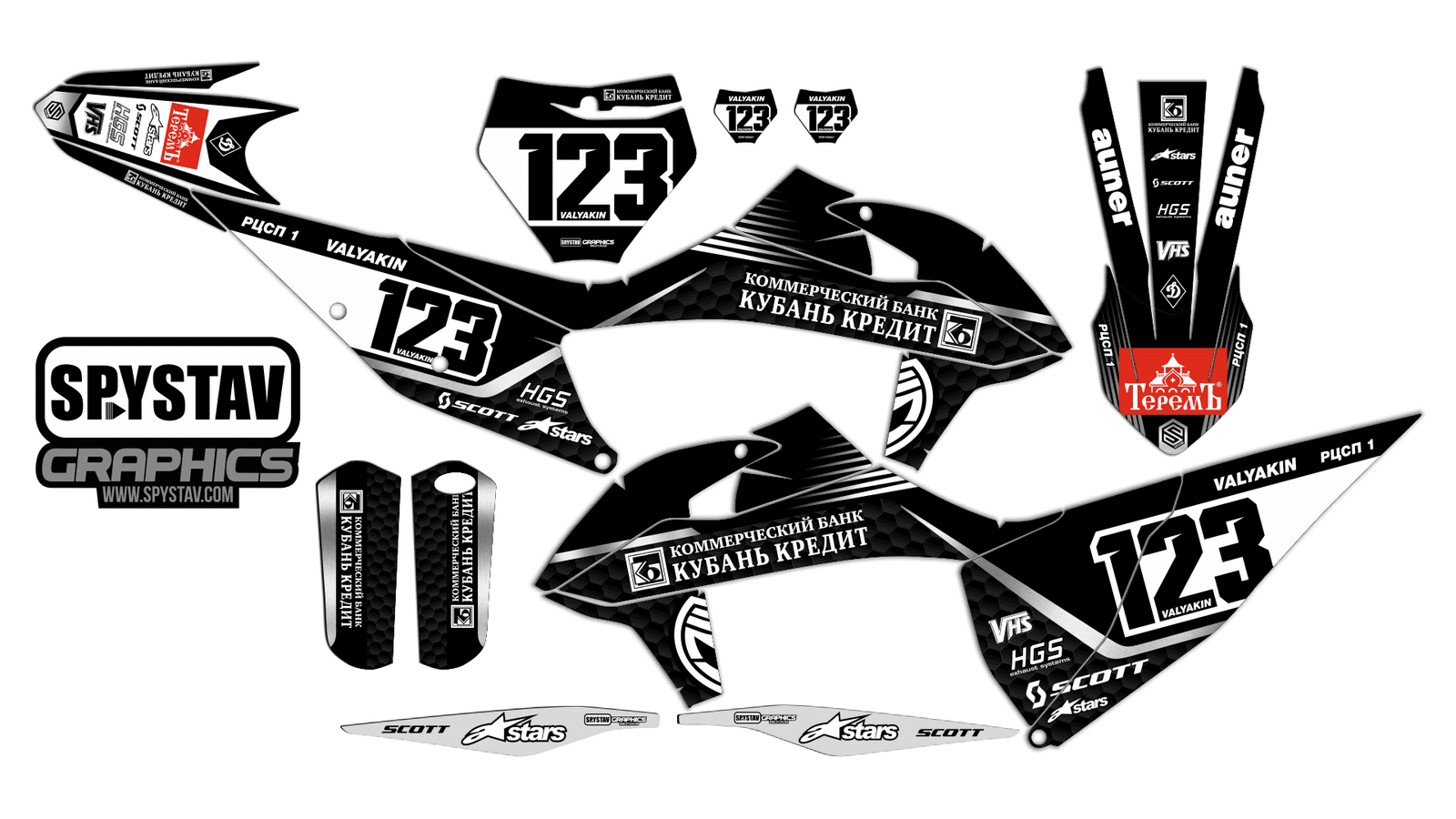 Дизайн №181 — KTM SXF350 2019