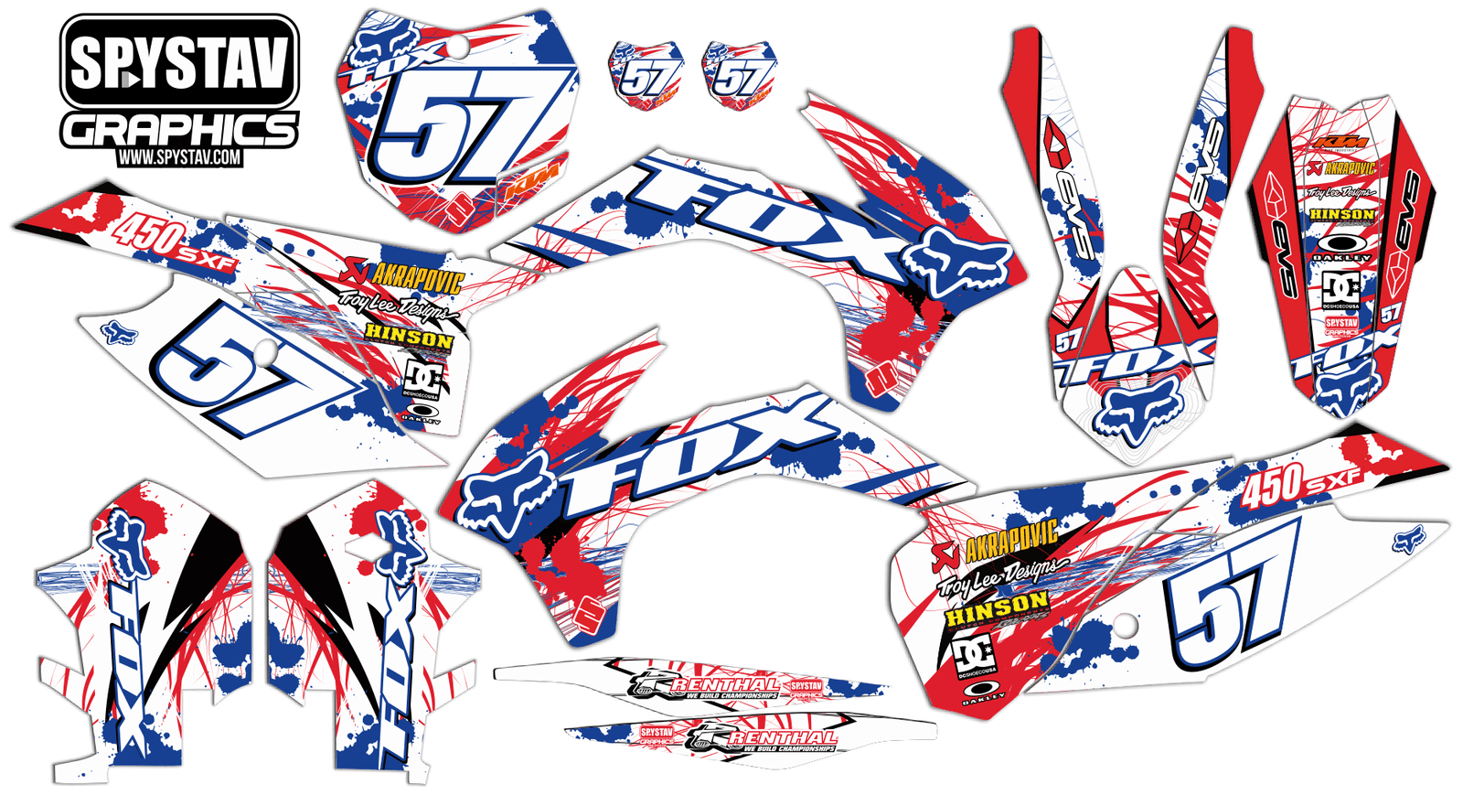 Дизайн №183 — KTM SXF450 2013