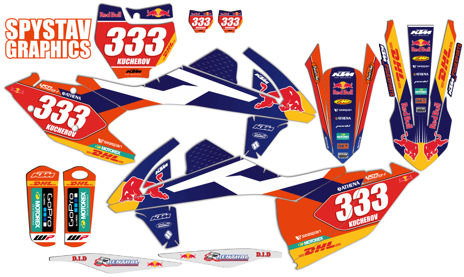 Дизайн №192 — KTM SXF450 2017
