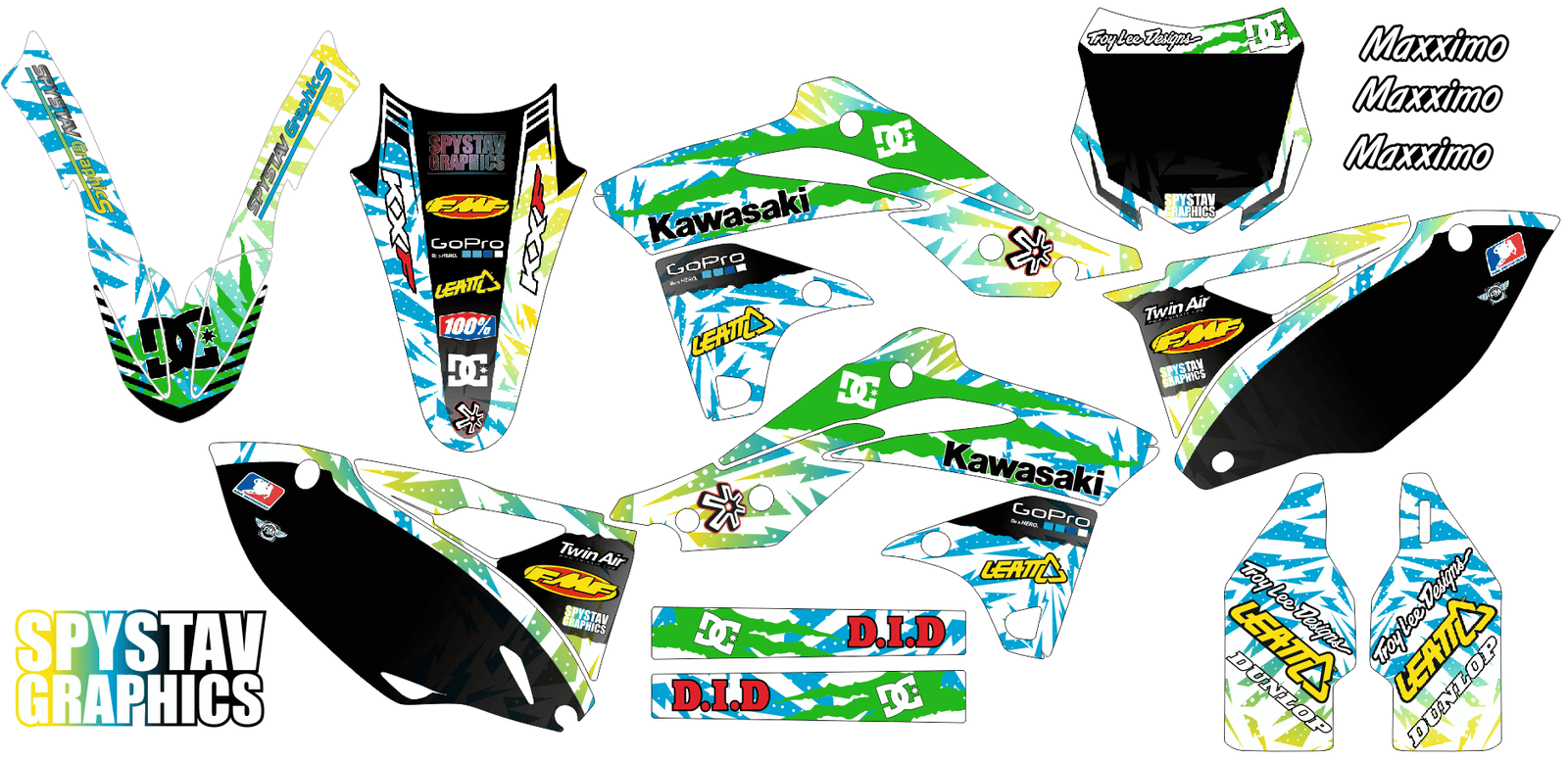 Дизайн №077 — Kawasaki KX250F 2015