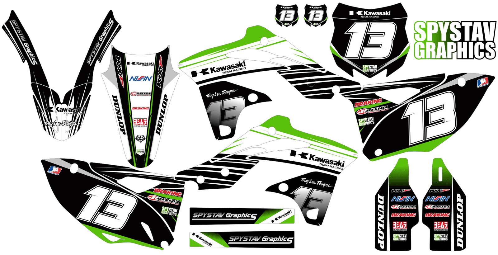 Дизайн №079 — Kawasaki KX250F 2016