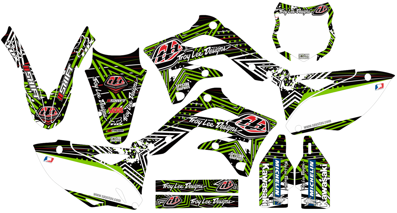 Дизайн №112 — Kawasaki KXF450 2015