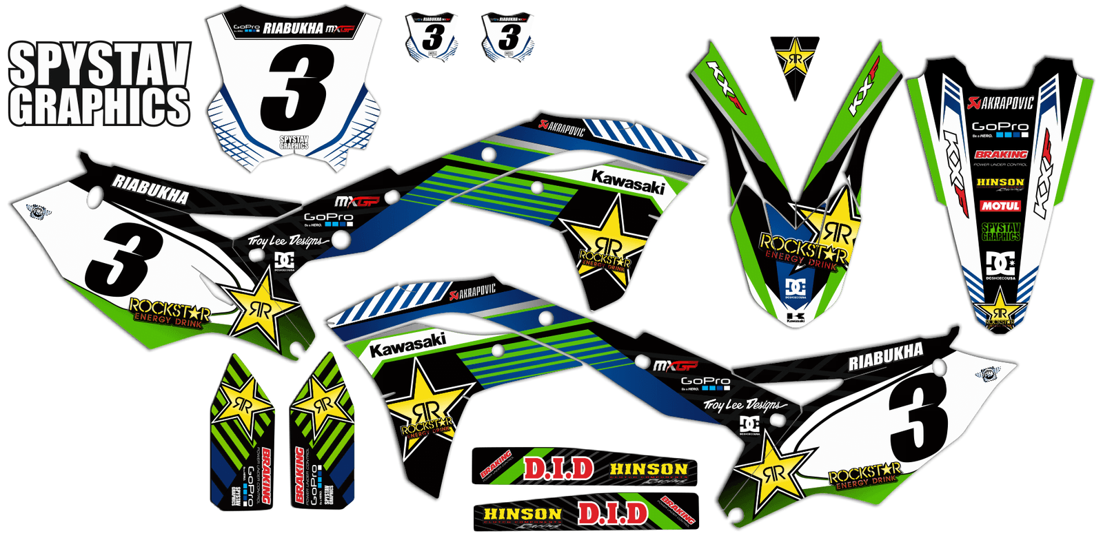 Дизайн №083 — Kawasaki KX250F 2017