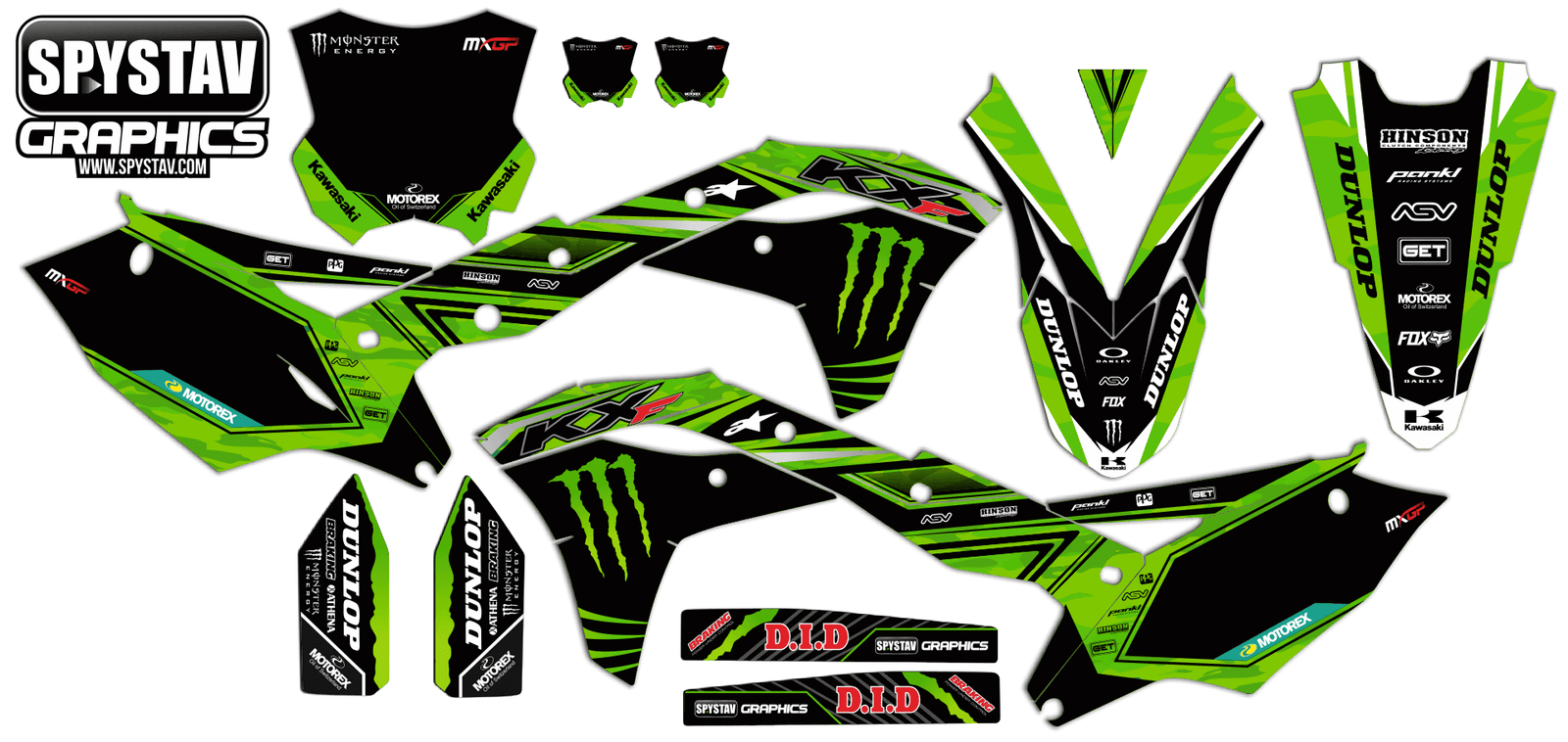 Дизайн №084 — Kawasaki KX250F 2017